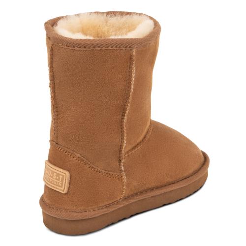 Childrens Classic Sheepskin Boots Chestnut Extra Image 2